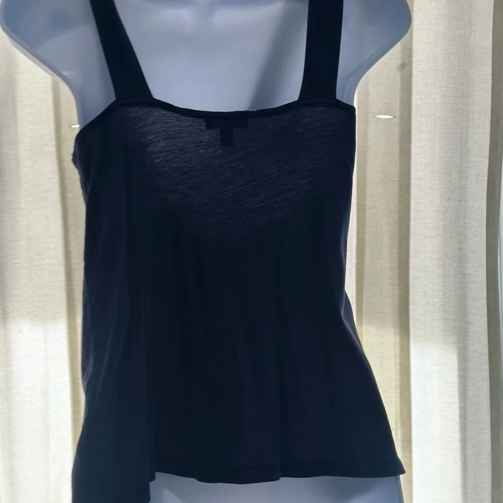 Express blue Ruffle Tank Top - Picture 2 of 3